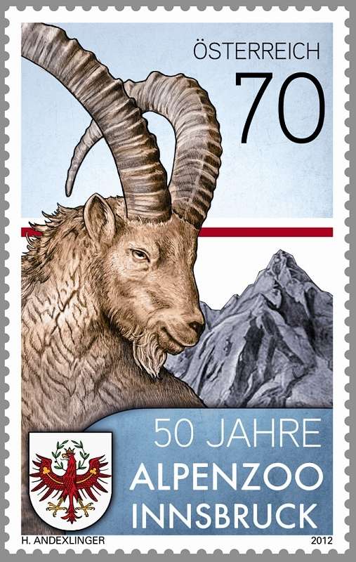 (2012) MiNr. 3019 ** - Rakousko - 50 Jahre Alpenzoo Innsbruck-Tirol