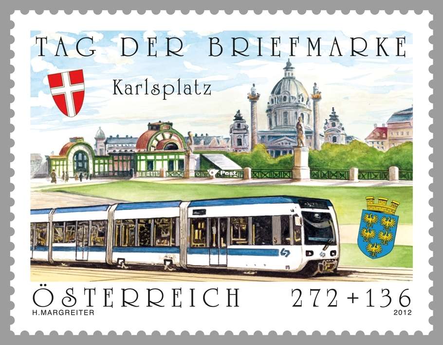 (2012) MiNr. 2996 ** - Rakousko - Den známky - tramvaj