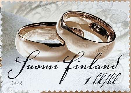Posti Finland (2012) č. 2165 ** - Finsko - Svatební známka