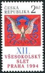 (1994) č. 47 ** - Česká republika - XII. všesokolský slet v Praze