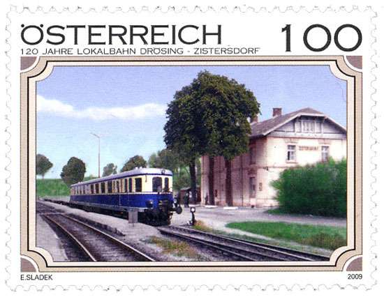(2009) č. 2833 ** - Rakousko - Lokalbahn Drösing – Zistersdorf