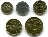Estonsko - set mincí 5 ks