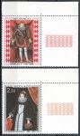 (1968) MiNr. 914 - 915 ** - Monako - Obrazy z knížecího paláce (II) - okraj