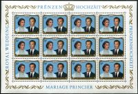 (1981) MiNr. 1036 ** - Luxemburg - Hochzeit von Erbgroßherzog Henri und Erbgroßherzogin Maria Teresa