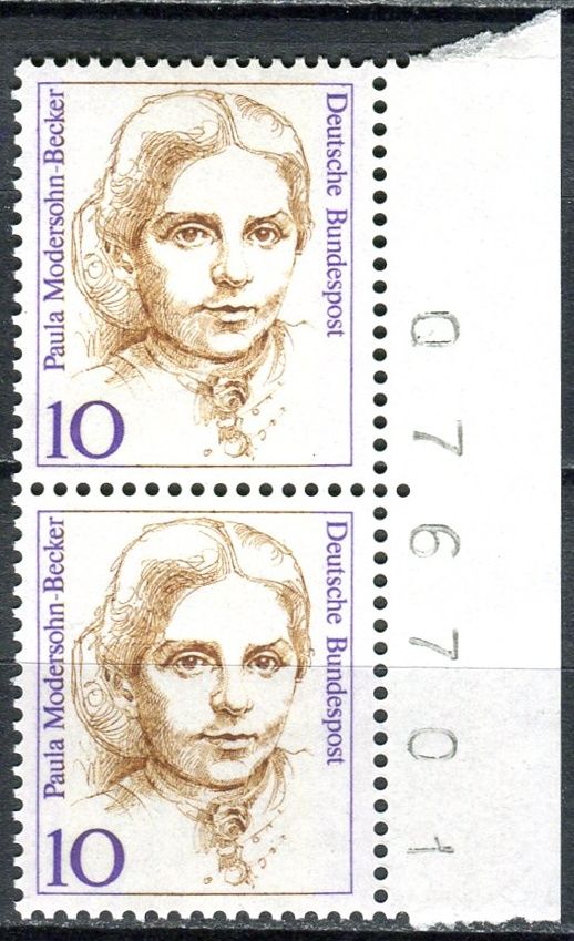 (1988) MiNr. 1359 ** - Německo - 2-bl - č. archu - Ženy německých dějin (IV) - Paula Modersohn-Becker