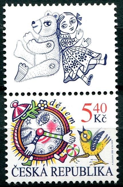 Česká pošta (2000) č. 259 ** - ČR - KH - Dětem
