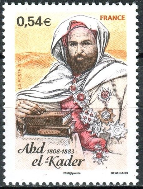 (2008) MiNr. 4369 ** - Francie - 200. narozeniny Abda el-Kadera