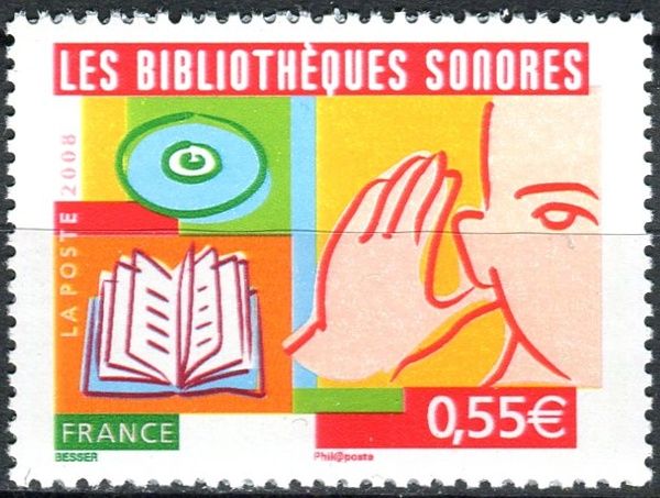 (2008) MiNr. 4387 ** - Francie - Knihovny