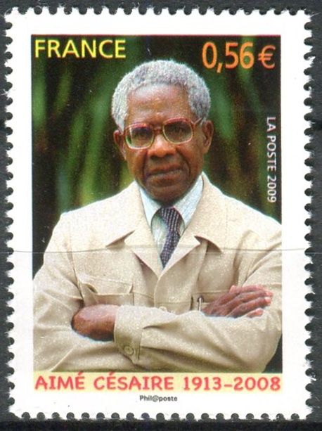 (2009) MiNr. 4635 ** - Francie - 1. výročí smrti Aimé Césaire - Spisovatel a politik