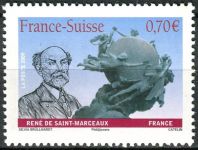 (2009) MiNr. 4756 ** - Francie - 100 let Památník univerzální poštovní unie, Bern - René de Saint-Marceaux, sochař