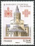 (2010) MiNr. 4858 ** - Francie - Cestovní ruch - románská svatyně Notre-Dame d'Orcival