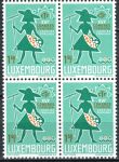 (1967) MiNr. 756 ** - Lucembursko - 4-bl - 16. kongres a 40. výročí Mezinárodní asociace zahradníků v Lucemburku