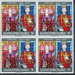 (1970) MiNr. 810 - ** - Lucembursko - 4-bl - 100 let Diecéze Lucembursko