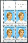 (1974) MiNr. 876 - ** - Lucembursko - 4-bl - Princezna Marie-Astrid