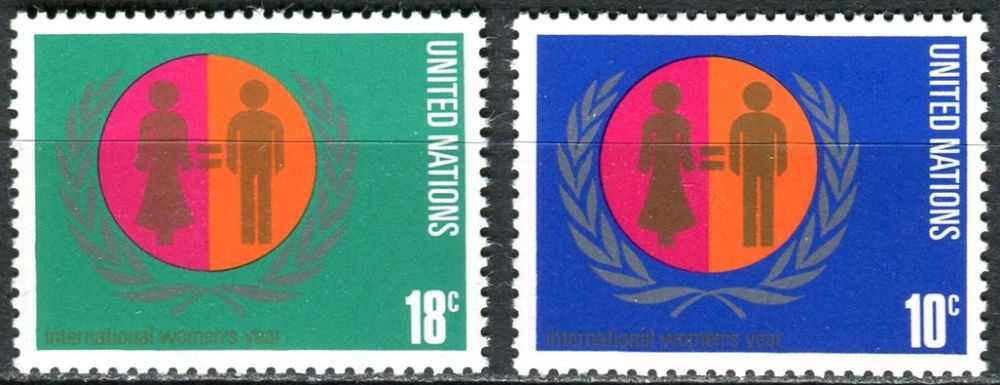 (1975) MiNr. 281 - 282 ** - OSN New York - Mezinárodní rok ženy