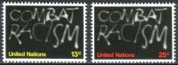 (1977) MiNr. 311 - 312 ** - OSN New York - Desetiletí proti rasismu a rasové diskriminaci (1973-1982)