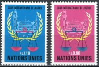 (1979) MiNr. 86 - 87 ** - OSN Ženeva - Mezinárodní soudní dvůr, Haag