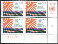 (1981) MiNr. 100 ** - OSN Ženeva - 4-bl - Konference OSN o nových a obnovitelných zdrojích energie, Nairobi