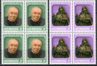 (1982) MiNr. 1054 - 1055 - ** - Lucembursko - 4-bl - 400. výročí smrti sv. Theresia z Ávily, 5. výročí smrti Raoul Follereau