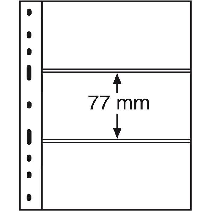 OPTIMA listy - 3C - průhledné (bal. 10 ks)