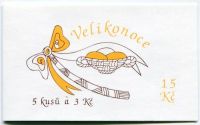 (1997) ZS 55 - Česká republika - známkový sešitek: Velikonoce