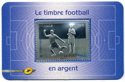 (2010) MiNr. 4873 ** - Francie - Fotbal - plechová známka!