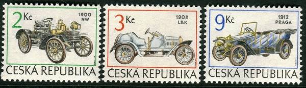 (1994) č. 53-55 ** - Česká republika - historická auta