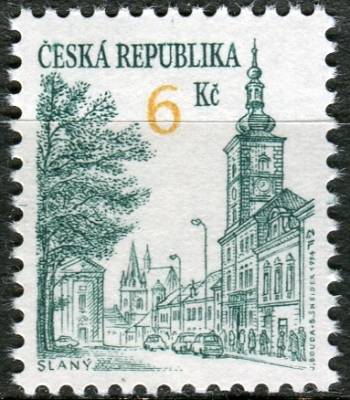 (1994) č. 52 ** - Česká republika - Městská architektura -Slaný (leský lep)