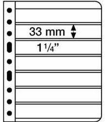 Leuchtturm VARIO listy 7S - černé (bal. 5 ks)