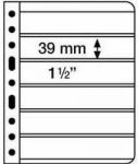 VARIO listy 6S - černé (bal. 5 ks)