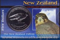 (2006) 5$ - Nový Zéland - Sokol (UNC) - poštovní edice