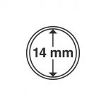 Mincovní kapsle vnitřní Ø 14 mm (balení 10 ks)