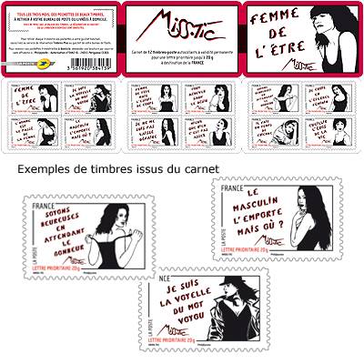 (2011) MiNr. 5059 - 5070 ** ZS - Francie -poštovní známky: Mezinárodní den žen