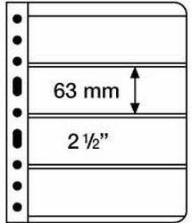 VARIO listy - 4C - průhledné listy 4 kapsy (bal. 5 ks)