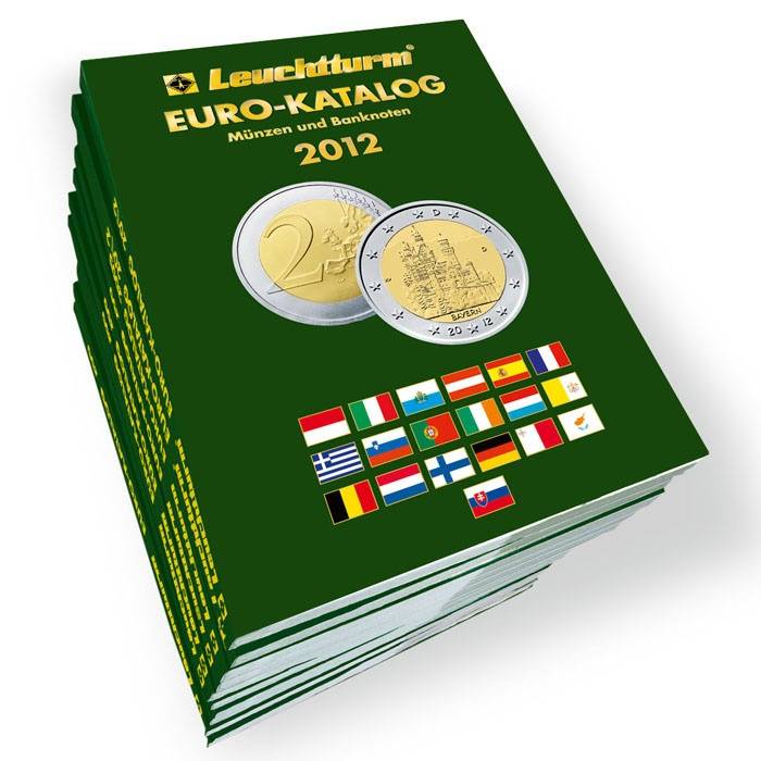 Leuchtturm Euro katalog AN (angličtina) - mince a bankovky 2015