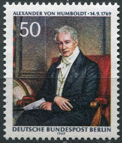 (1969) MiNr. 346 ** - Berlín - západní - Alexander Freiherr von Humboldt