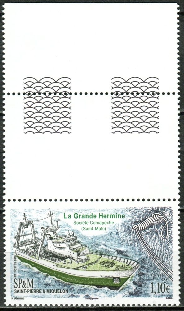 (2016) MiNr. 1243 ** - Saint Pierre a Miquelon - KH - rybářské plavidlo