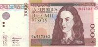 Kolumbie (P 453) - 10 000 Pesos (2013) - UNC - TGW.cz