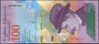 Venezuela (P 106b) - 100 bolivares (22.3.2018) - UNC