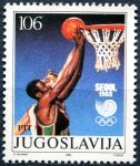 (1988) MiNr. 2267 ** - Jugoslávie - LOH Soul - Basketbal