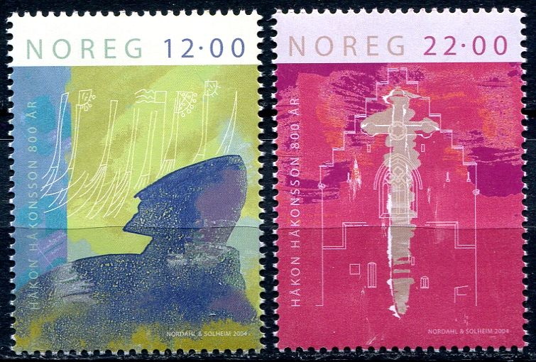  (2004) MiNr. 1505 - 1506 ** - Norsko - Král Håkon IV.