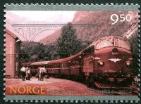 (2004) MiNr. 1509 ** - Norsko - Dieselová lokomotiva Di 3.619
