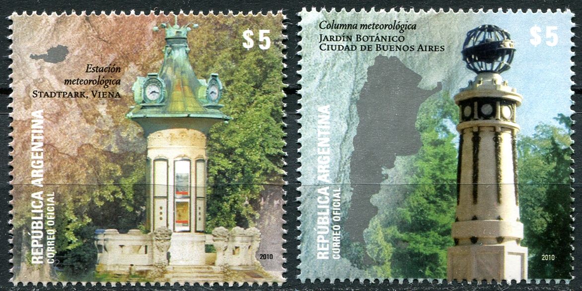 (2010) MiNr. 3375 - 3376 ** - Argentina - Společná emise s Rakouskem