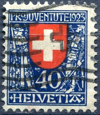 (1923) MiNr. 188 - O - Švýcarsko - „Pro Juventute“