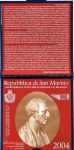 (2004) - 2 € - San Marino - B. Borghesi - mincovní karta (UNC)