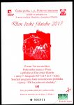 (2017) PPM 21 - Den české filatelie 2017 (K.F.)