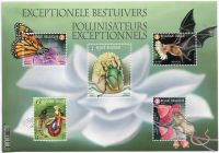 (2019) MiNr. 4894 - 4898 ** Block 237 - Belgie - opylovači