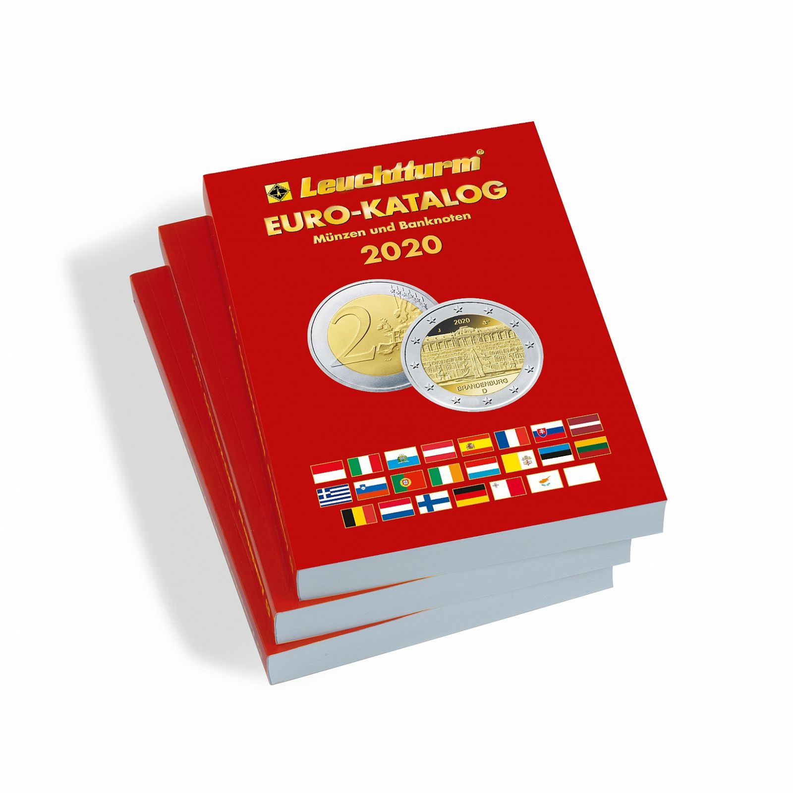 Leuchtturm Euro katalog AJ (anglický) - mince a bankovky 2020