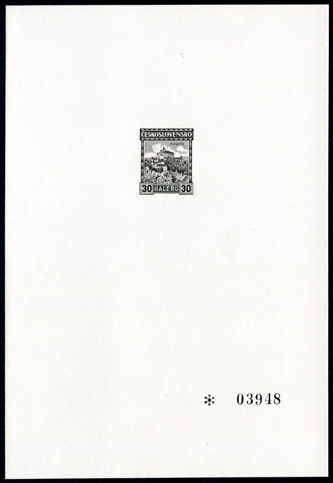 (1978) PT 11a - Příležitostná tisk - Perštýn 1926 (číslovaný)