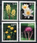 (2000) MiNr. 1337 - 1340 ** - Norsko - Divoké květiny | www.tgw.cz